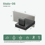 glasvilla ganchos de ropa perchero de pared ganchos de pared de acero inoxidable barra de percha ganchos de perchero Stalo-06+Stalo-07