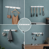 glasvilla ganchos de ropa perchero de pared ganchos de pared de acero inoxidable barra de percha ganchos de perchero Stalo-06+Stalo-07