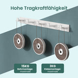 glasvilla ganchos de ropa perchero de pared ganchos de pared de acero inoxidable barra de percha ganchos de perchero Stalo-06+Stalo-07