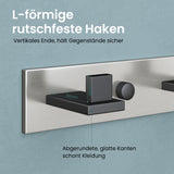 glasvilla ganchos de ropa perchero de pared ganchos de pared de acero inoxidable barra de percha ganchos de perchero Stalo-06+Stalo-07