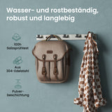 glasvilla ganchos de ropa perchero de pared ganchos de pared de acero inoxidable barra de percha ganchos de perchero Stalo-06+Stalo-07