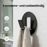 glasvilla Ganci da Parete in Lega di Alluminio, Attaccapanni da Muro 4pcs per Camera da Letto, Ingresso, Cucina, Stalo-16