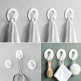 glasvilla Ganci da Parete in Lega di Alluminio, Attaccapanni da Muro 4pcs per Camera da Letto, Ingresso, Cucina, Stalo-16