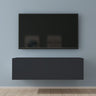 glasvilla Mobile TV per Televisore Armadietto per TV Basso Soft-close per Soggiorno, Sala da Pranzo, Camera da Letto Fernsehschrank02