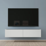 glasvilla Fernsehtisch Fernsehschrank TV Schrank Verdeckter Griff mit Soft-Close Lowboard Hängeschrank für Wohnzimmer Fernsehschrank02