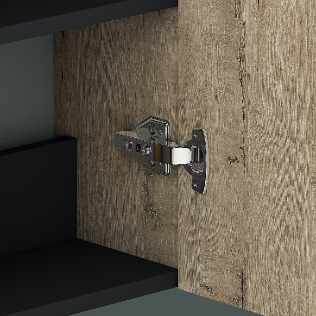 Glasvilla Verona – Armario auxiliar de baño suspendido con 2 puertas y 4 compartimentos (35×20×120 cm)