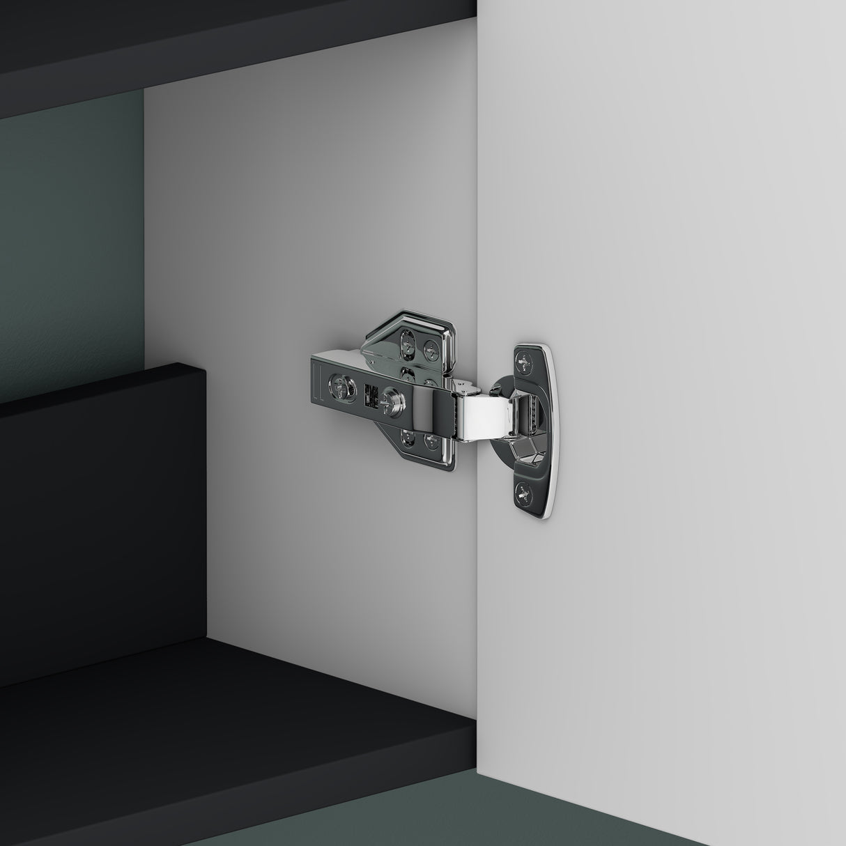 Glasvilla Verona – Armario auxiliar de baño suspendido con 2 puertas y 4 compartimentos (35×20×120 cm)