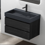 glasvilla Lavabo da Appoggio da Marmo fuso Lavabo Bagno Sospeso Lavandino Bagno Rettangolare Scarico Incluso Colossum19