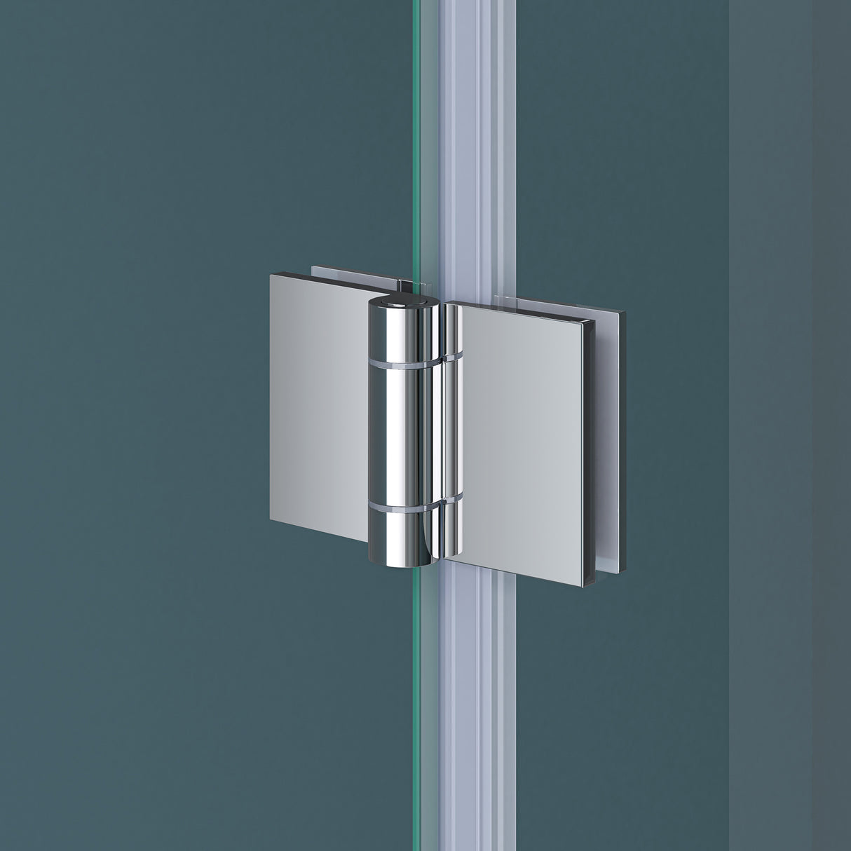 glasvilla Box Doccia in Vetro 6mm Box Cabina Doccia a Forma di U in Vetro di Sicurezza Temperato con 2 Porte Girevoli Ravenna03