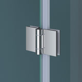 glasvilla Box Doccia in Vetro 6mm Box Cabina Doccia a Forma di U in Vetro di Sicurezza Temperato con 2 Porte Girevoli Ravenna03