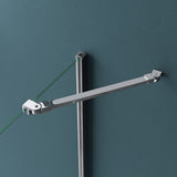 glasvilla Box Doccia in Vetro 6mm Box Cabina Doccia a Forma di U in Vetro di Sicurezza Temperato con 2 Porte Girevoli Ravenna03