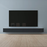 glasvilla Fernsehtisch Fernsehschrank TV Schrank Verdeckter Griff mit Soft-Close Lowboard Hängeschrank für Wohnzimmer Fernsehschrank02