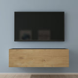 Glasvilla Design – Mueble TV suspendido con cierre suave y tirador oculto (Fernsehschrank02)