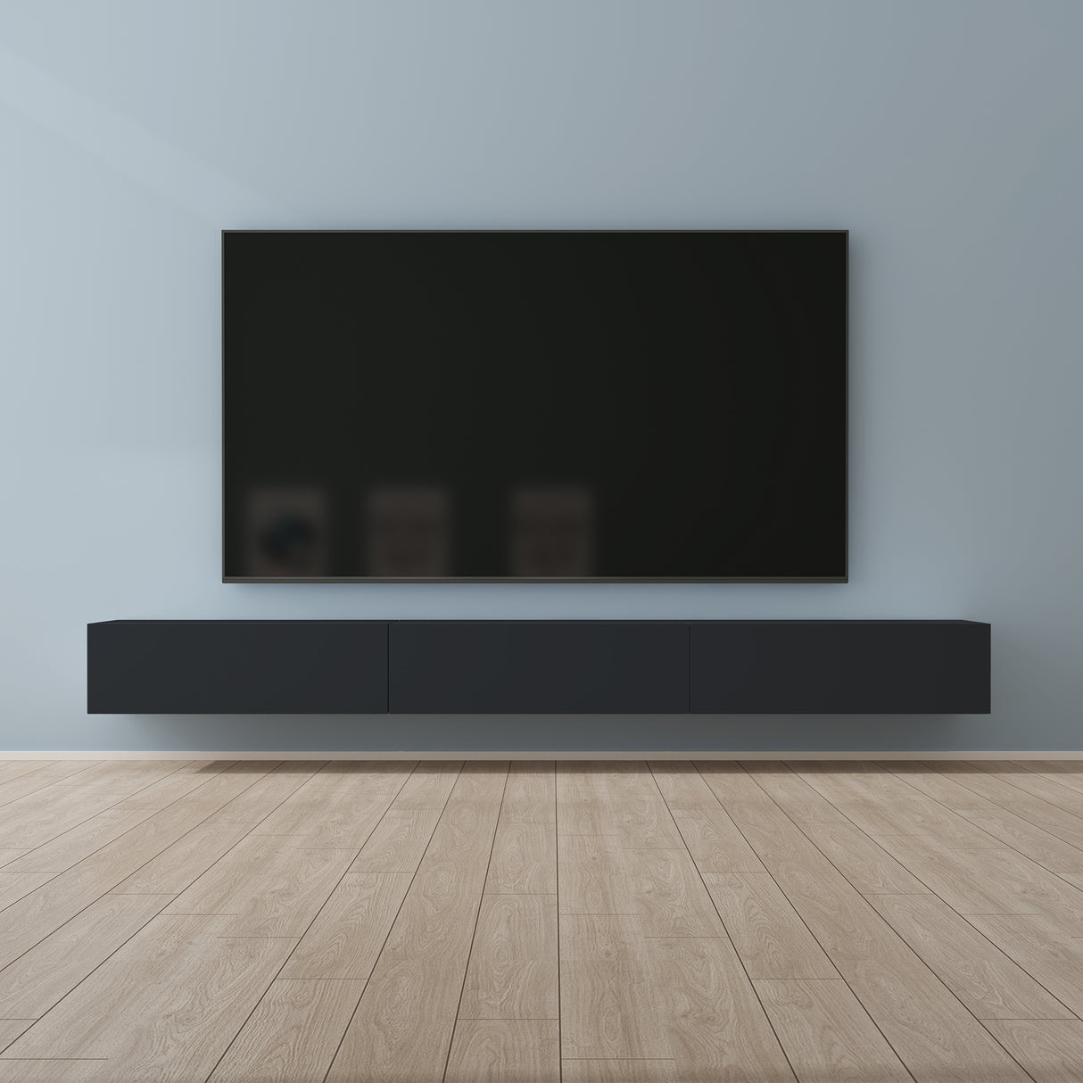 glasvilla Fernsehtisch Fernsehschrank TV Schrank Verdeckter Griff mit Soft-Close Lowboard Hängeschrank für Wohnzimmer Fernsehschrank02