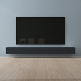 Glasvilla Design – Mueble TV suspendido con cierre suave y tirador oculto (Fernsehschrank02)