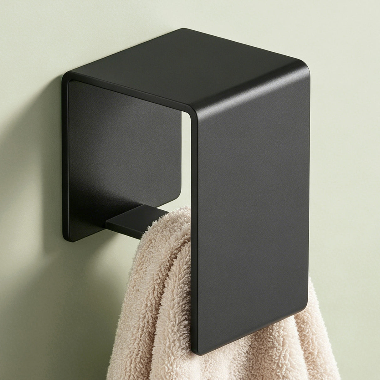 glasvilla Gancio Adesivo Bagno in Acciaio al Carbonio Appendi Porta Asciugamani Impermeabili per Bagno Cucina e Soggiorno, Tavrin-01
