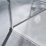 Box doccia Galsvilla in vetro di sicurezza temperato da 8 mm con rivestimento nanometrico, meccanismo di sollevamento e abbassamento Rav37-Plus