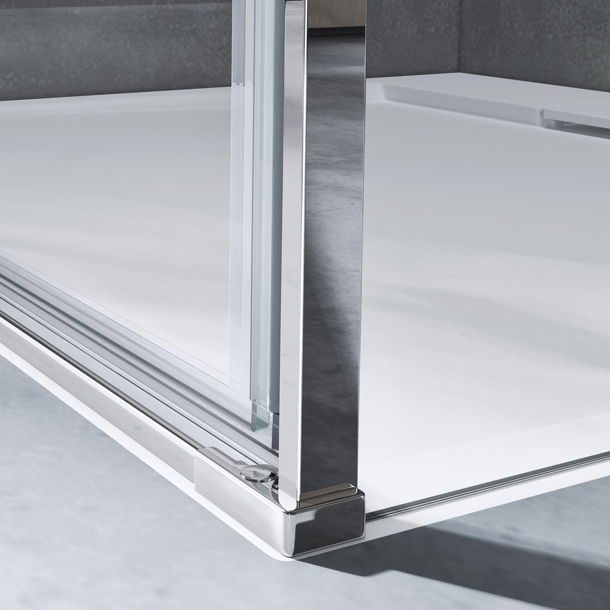 Box doccia Galsvilla in vetro di sicurezza temperato da 8 mm con rivestimento nanometrico, meccanismo di sollevamento e abbassamento Rav37-Plus