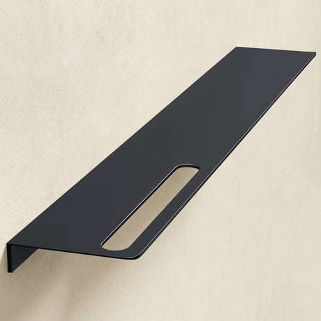 glasvilla Duschablage zum Bohren oder Kleben Duschregal Badablage aus Aluminium Badezimmerablage zur Wandmontage Badezimmer Organizer Reglo-06