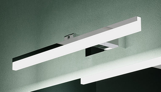 glasvilla Lampe de Salle de Bain LED pour Miroir 40 Cm | Lampe Miroir, Lampe de Salle de Bain 6000K | Luxaris 9W Rotatif à 180°