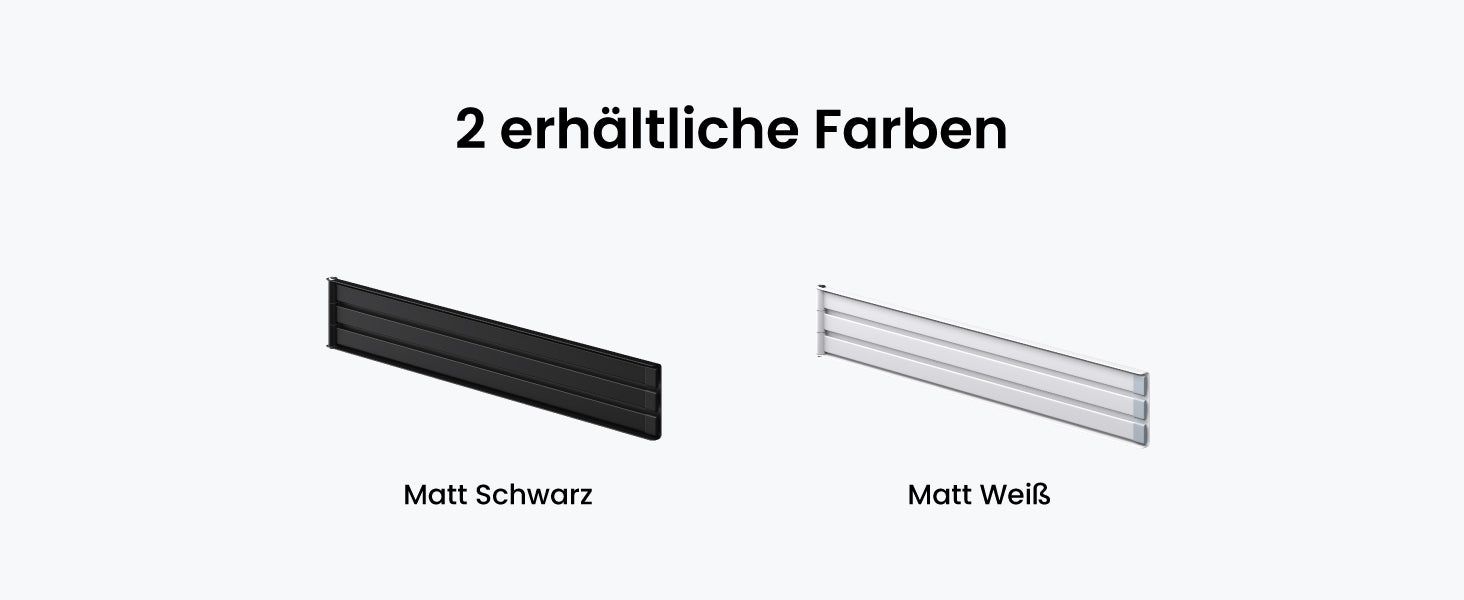 glasvilla Handtuchhalter ohne Bohren, 180° schwenkbar mit 3 Armen, Handtuchstange selbstklebend oder magnetisch, Badetuchhalter für Bad und Küche Folda-02