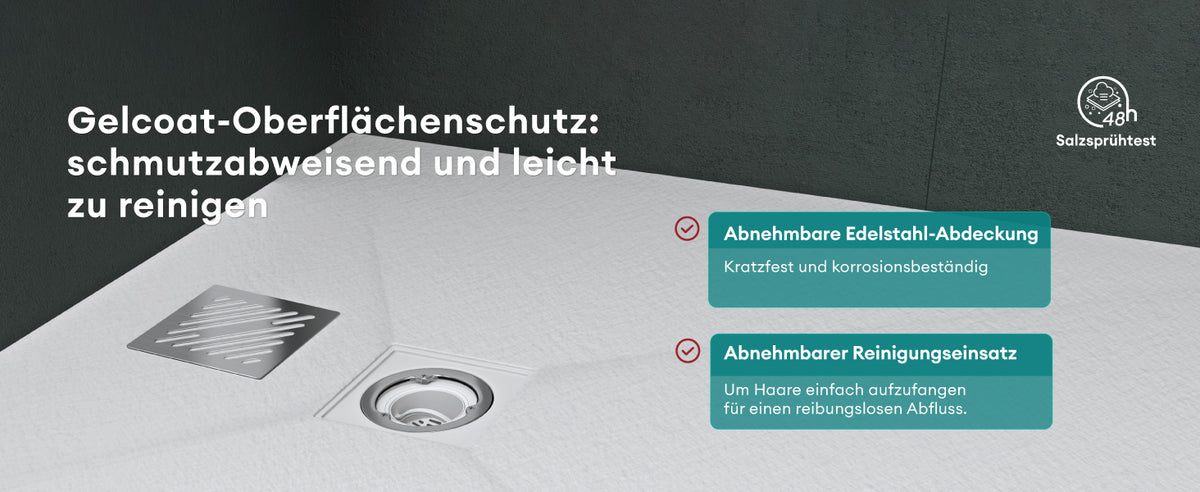 Leicht zu reinigen