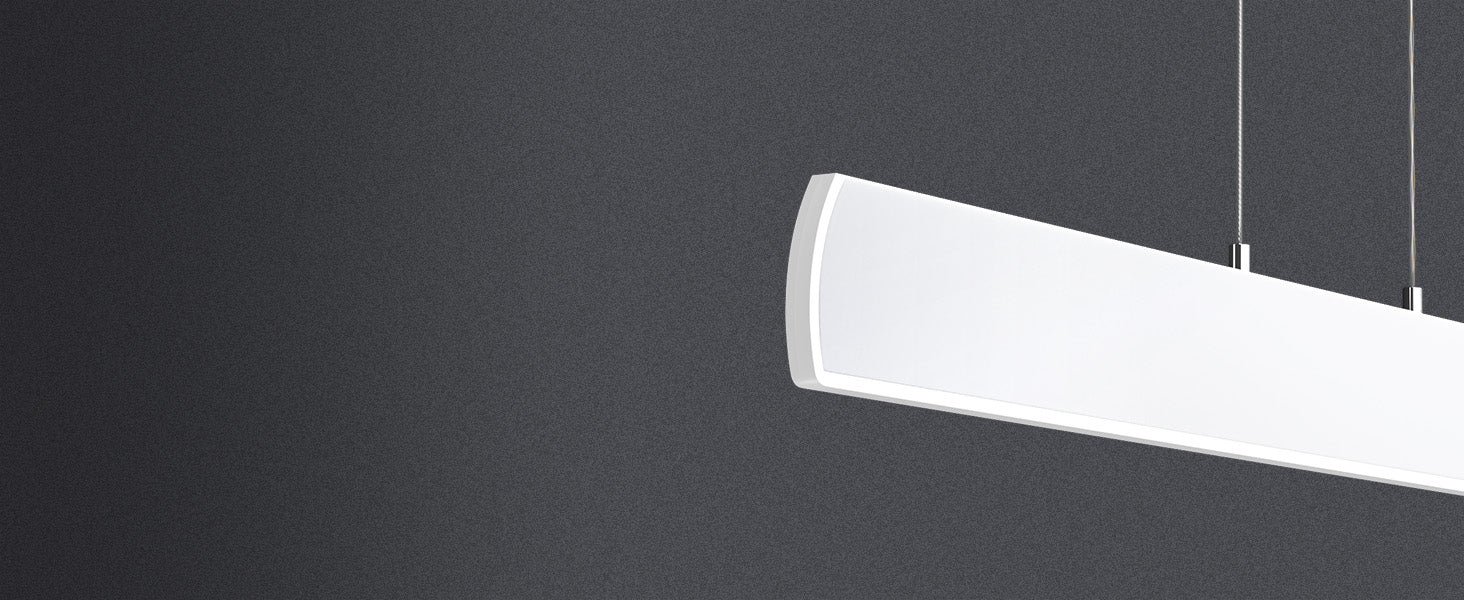 glasvilla Suspension LED Lampe Suspendue Dimmable avec Télécommande Câble Réglable pour Salle À Manger Salon Chambre