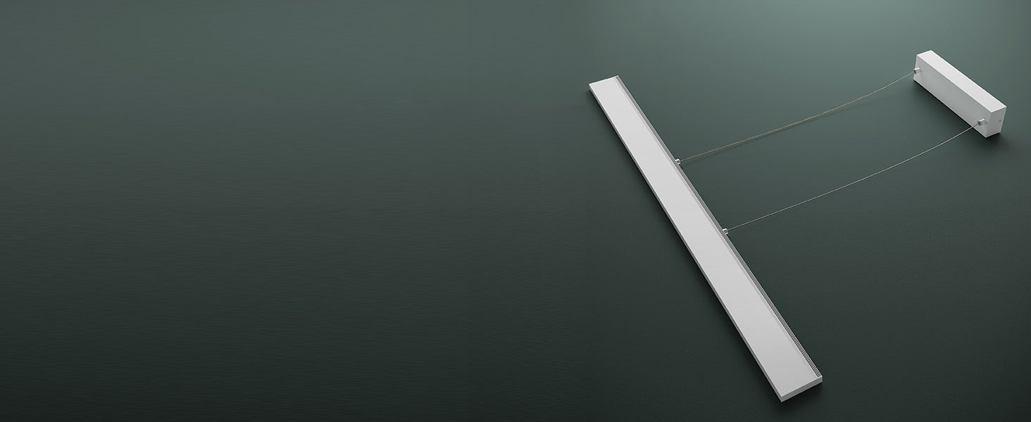 Glasvilla Design – Lámpara colgante LED regulable con mando, 3000K–6000K, cable ajustable (20W / 24W)