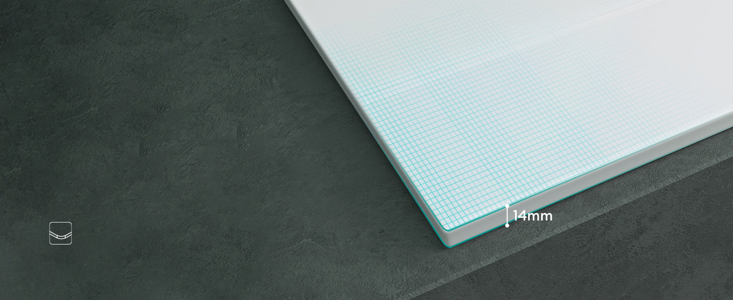 glasvilla Lavabo Incasso in Ceramica Lavabo Sottopiano Bianco Lucido Lavandino Bagno con Nano Rivestimenti Brüssel912