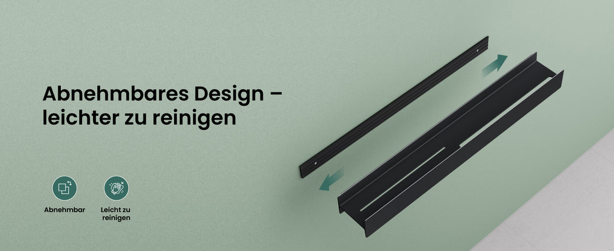 Abnehmbares Design