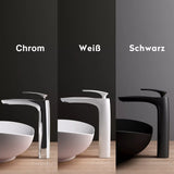 glasvilla Rubinetto Miscelatore Monocomando Rubinetto Bagno per Lavabo Bidet Lavandino WAM-7201