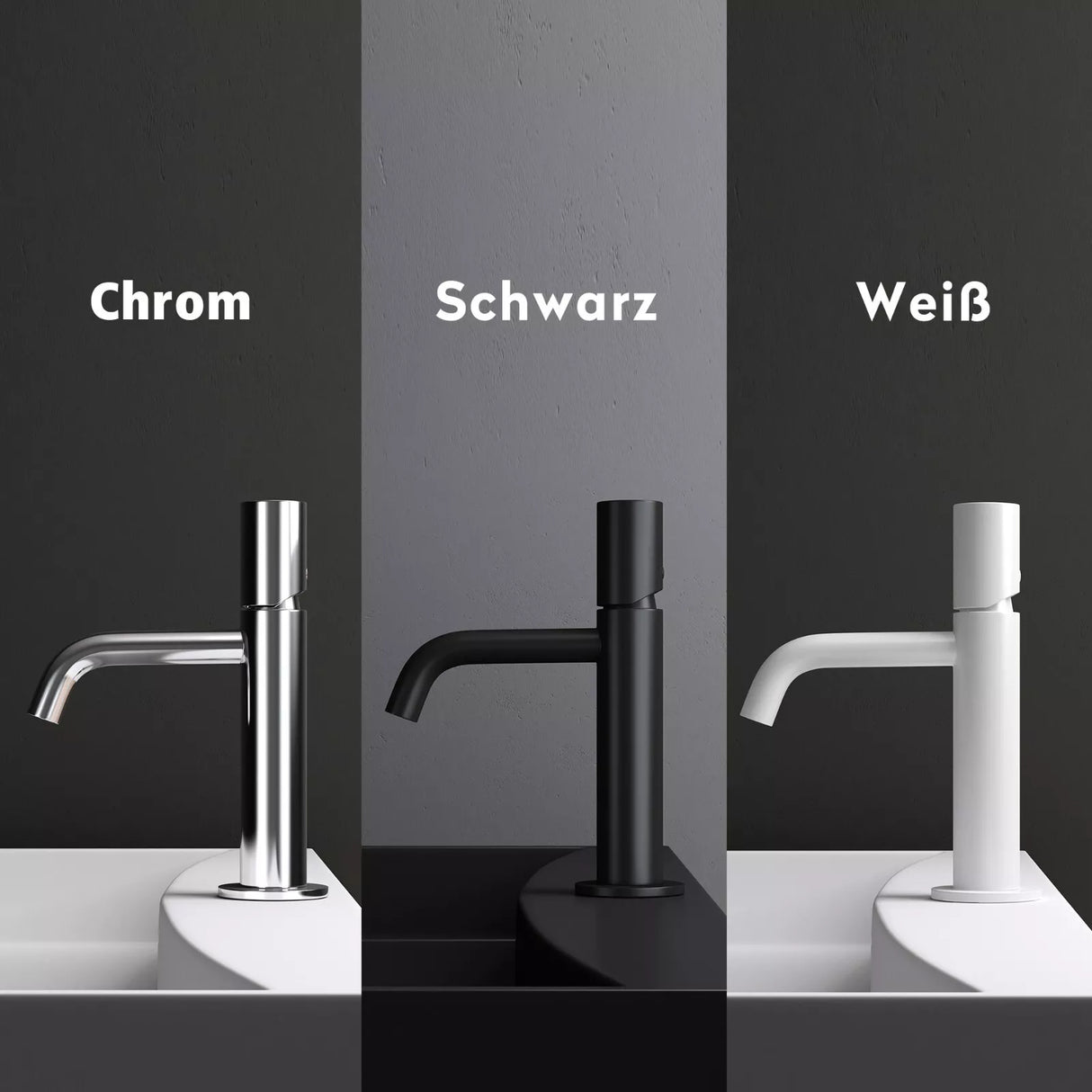 glasvilla Rubinetto Miscelatore per Lavabo Monocomando Rubinetto Bagno per Bidet e Lavandino WAO-7701 