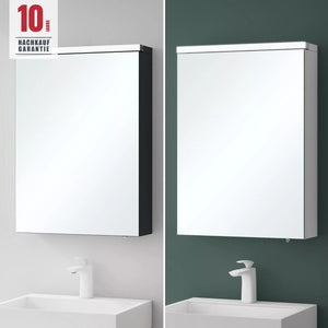 glasvilla Armoire de Toilette avec Éclairage LED Armoire de Toilette Armoire Murale Miroir de Salle de Bain Spiegelschrank-03