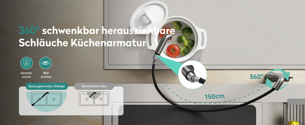 360° drehbar